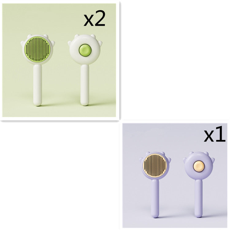 Pet Massage Grooming Comb Hair Removal Cleaning Tool