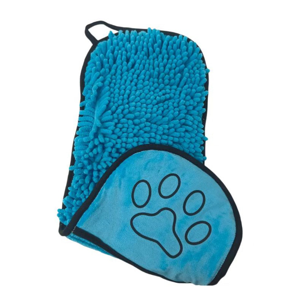 Quick Dry Pet Bath Towel Absorbent Bathing Cloth