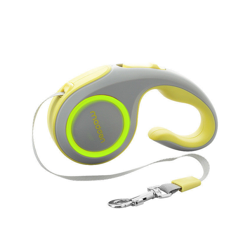 Automatic Retractable Pet Leash Durable Smooth Control System