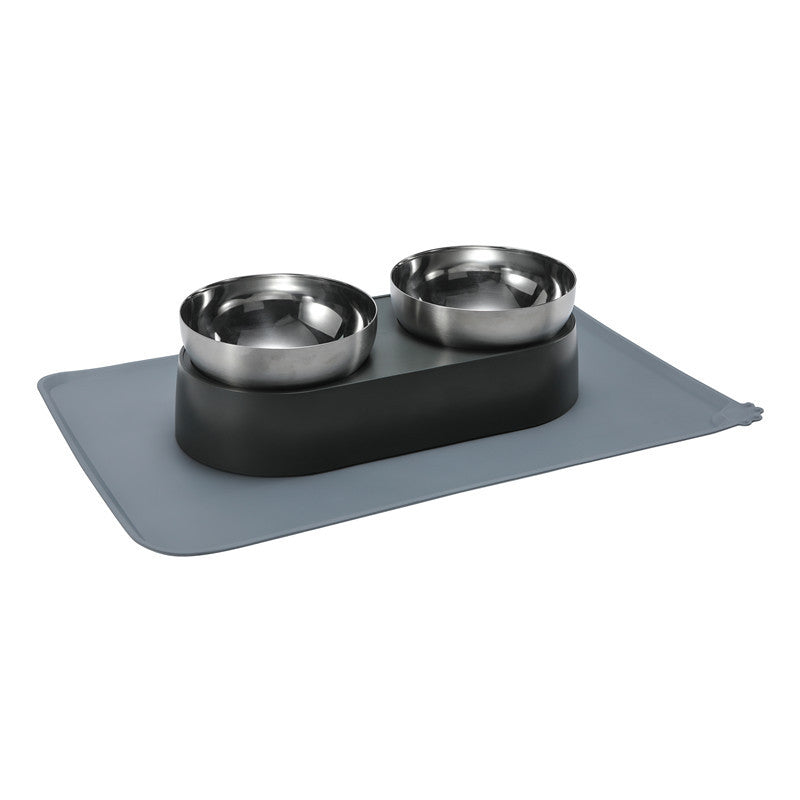 Pet Stainless Steel Feeding Bowl Durable Tableware