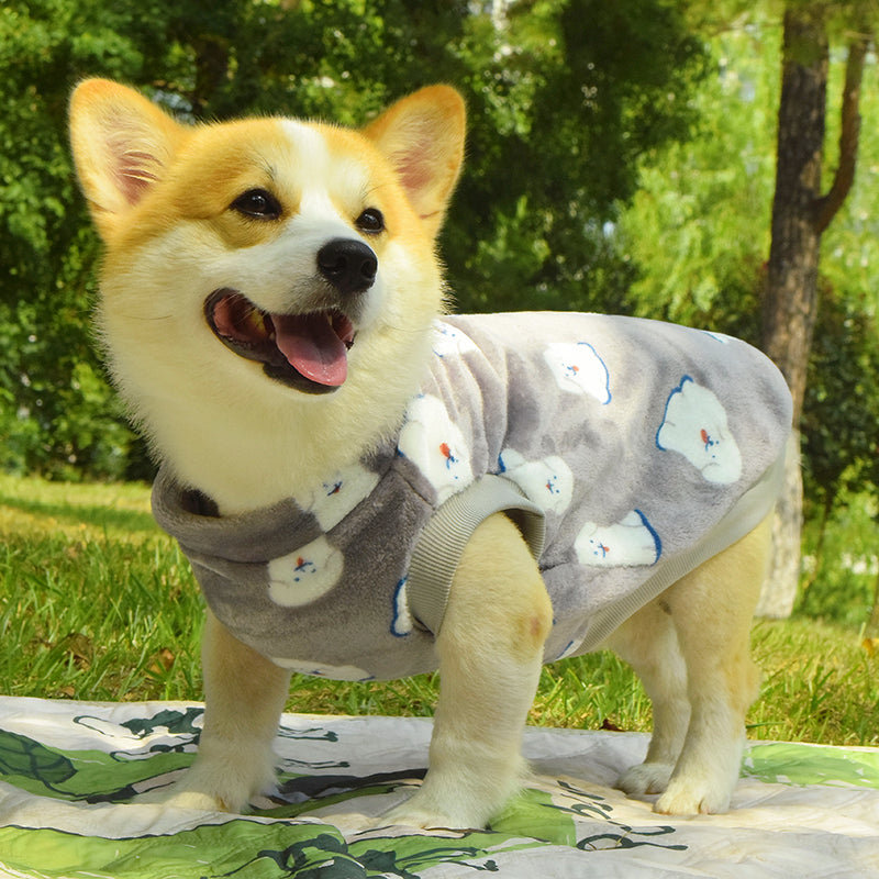Warm Padded Fall Winter Anti Dirt Pet Vest