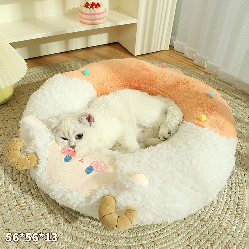 All Season Warm Plush Pet Sleeping Pad Bed