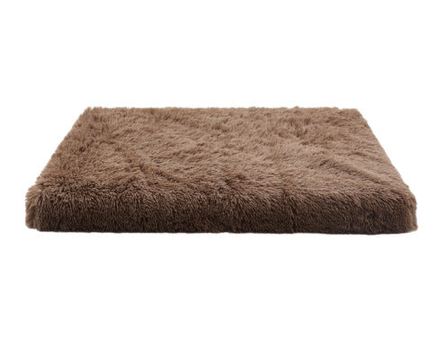 Square Plush Memory Foam Pet Sofa Sleeping Bed