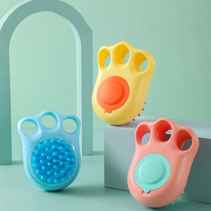 Pet Bath Brush Massage Grooming Cleaning Tool