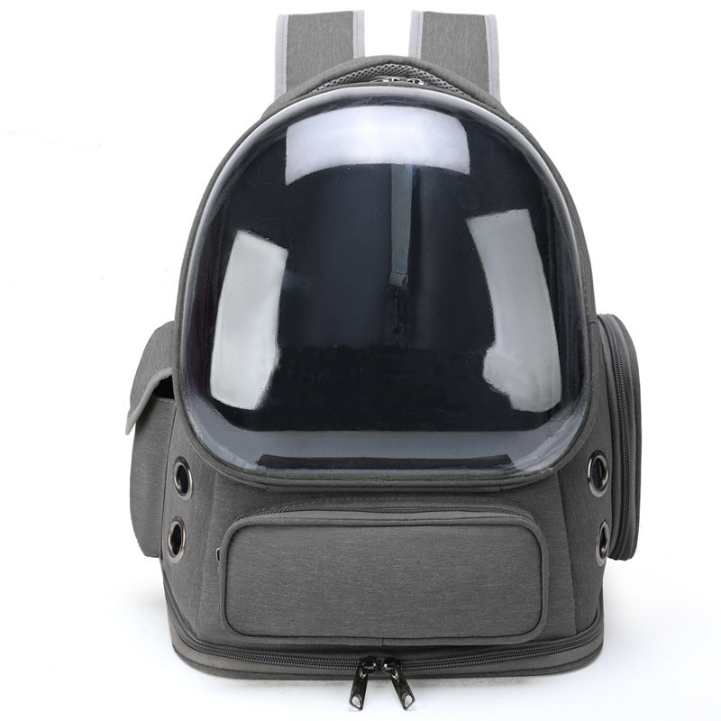 Transparent Space Capsule Style Portable Pet Backpack Carrier