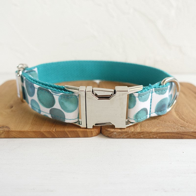 Decorative Pet Leash With Hoop And Bow Tie Charm