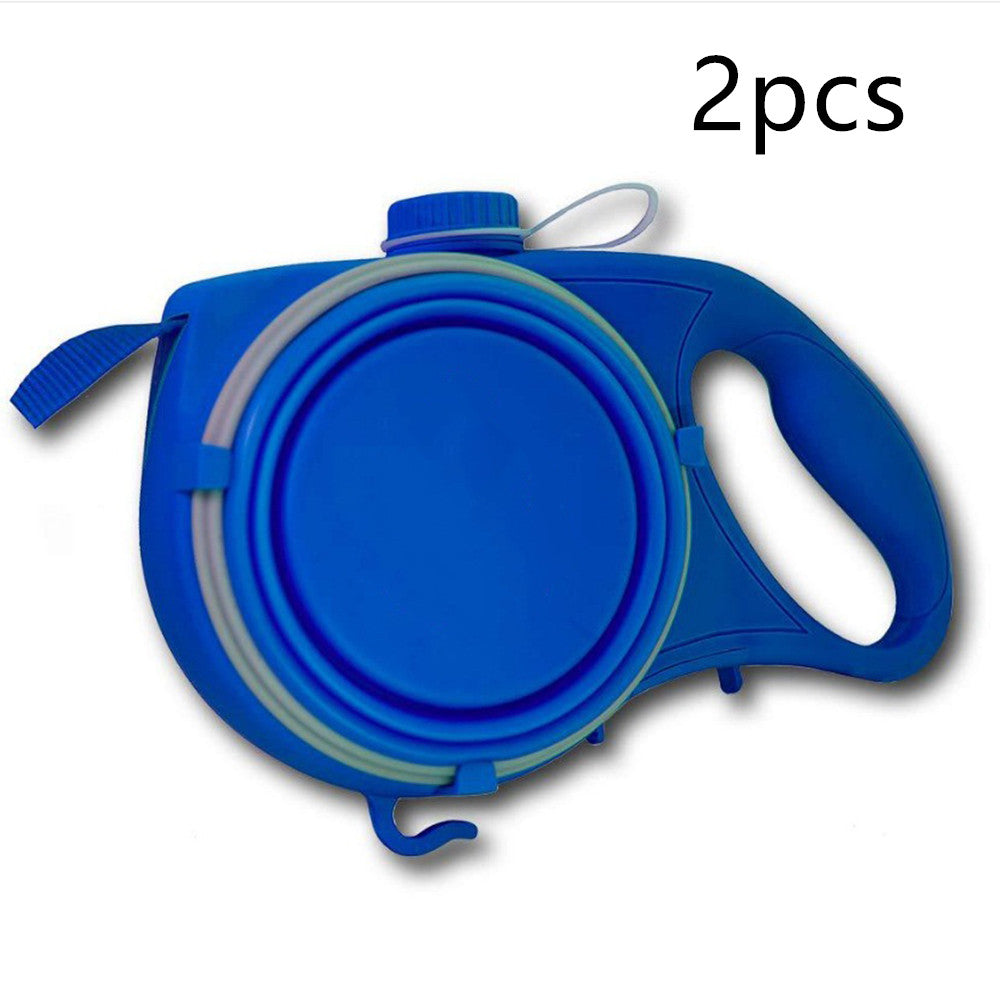 Multifunctional Automatic Retractable Portable Pet Leash System