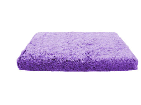 Square Plush Memory Foam Pet Sofa Sleeping Bed