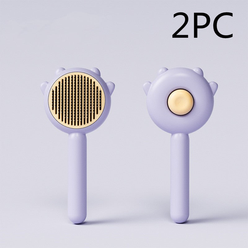 Pet Massage Grooming Comb Hair Removal Cleaning Tool