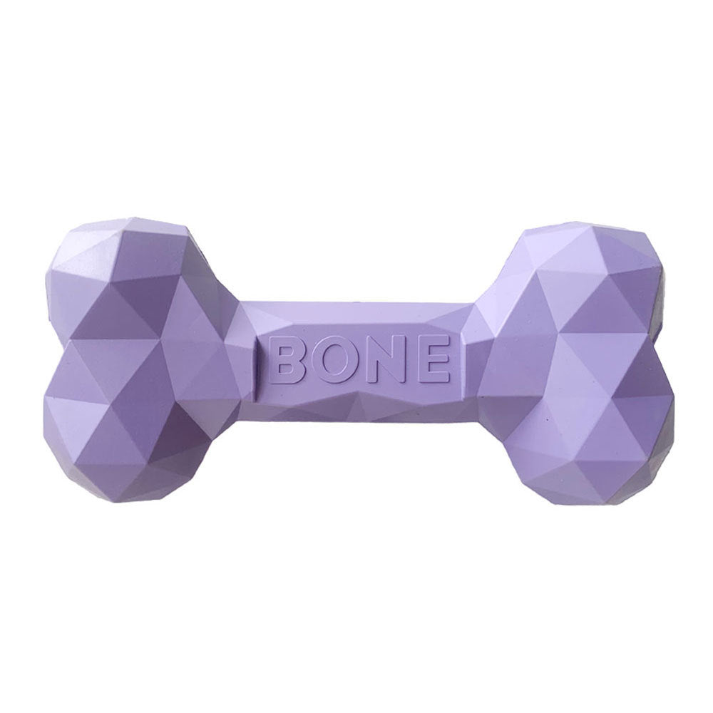 Pet Rubber Bone Chew Bite-Resistant Teeth Cleaning Toy