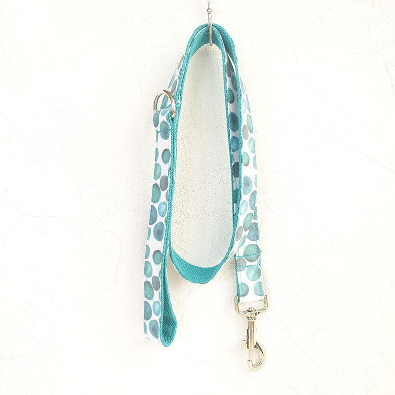 Decorative Pet Leash With Hoop And Bow Tie Charm