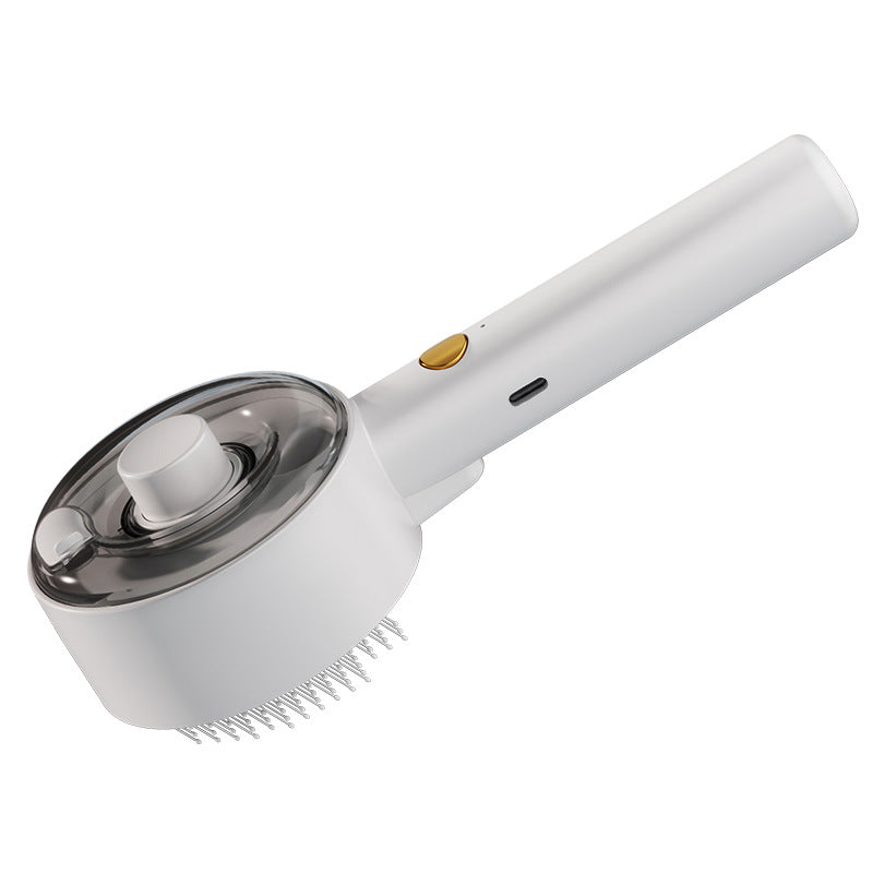 Self Cleaning Pet Steam Grooming Hair Removal Brush