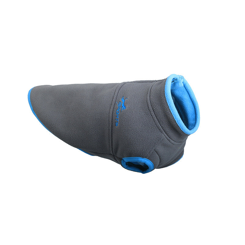 Solid Color Thick Polar Fleece Pet Sweater Warm Wear
