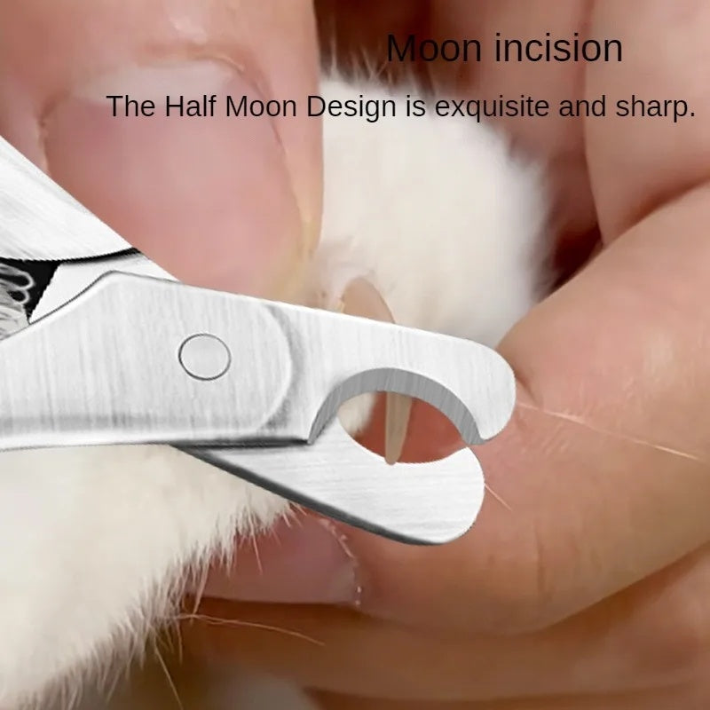 Pet Nail Clipper Safety Stainless Steel Grooming Tool