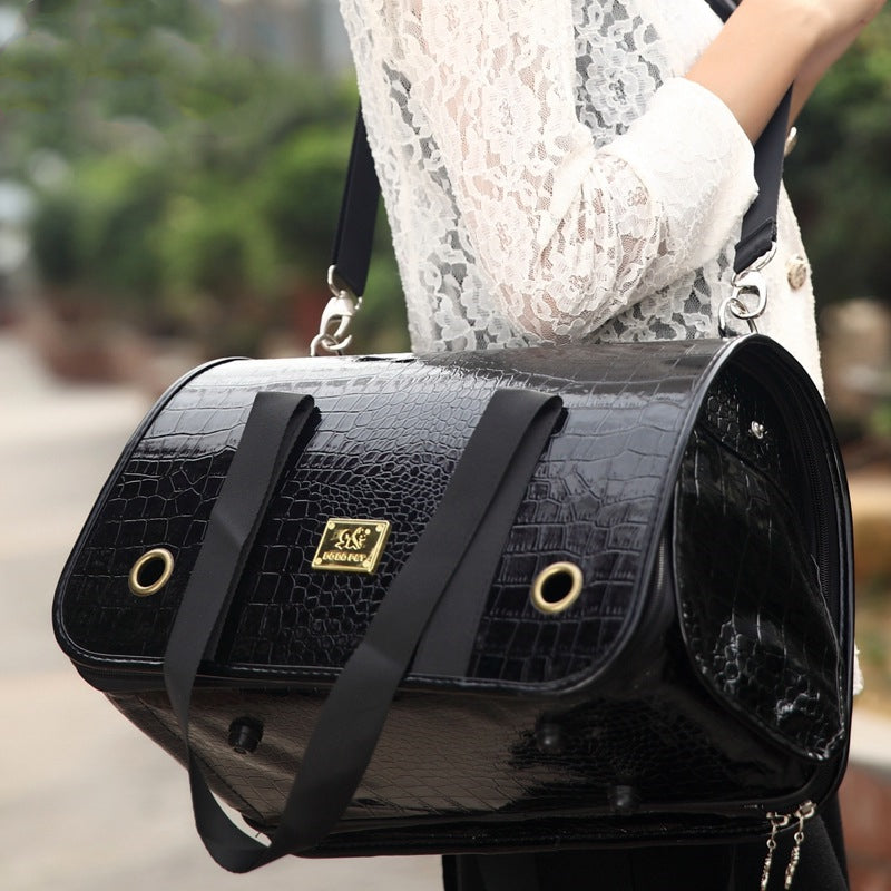 Portable One Shoulder Pet Backpack Lightweight Travel Carrier
