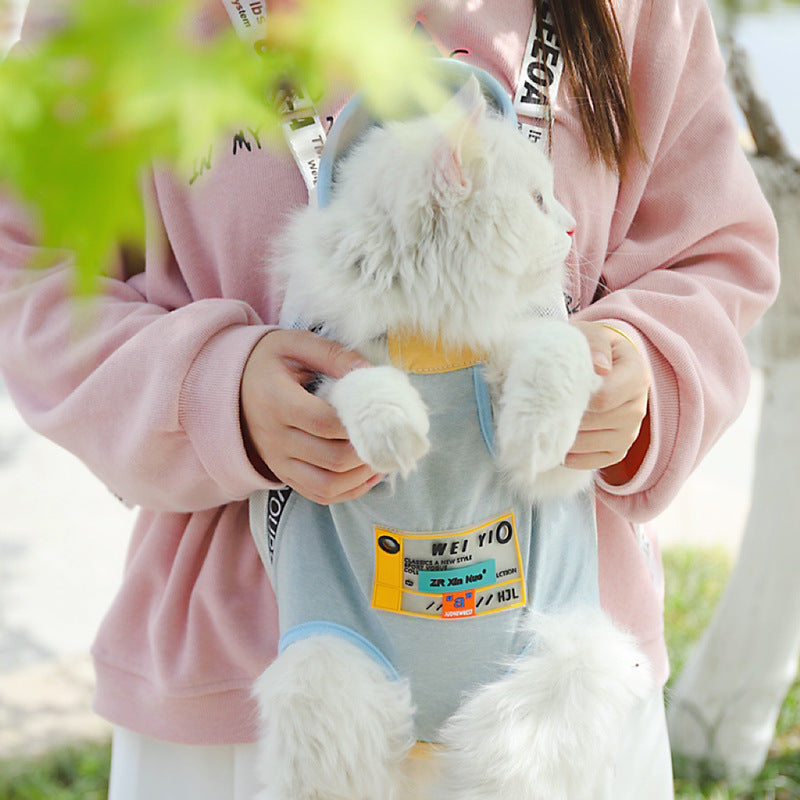Portable Pet Backpack Shoulder Carry Travel Outdoor Bag