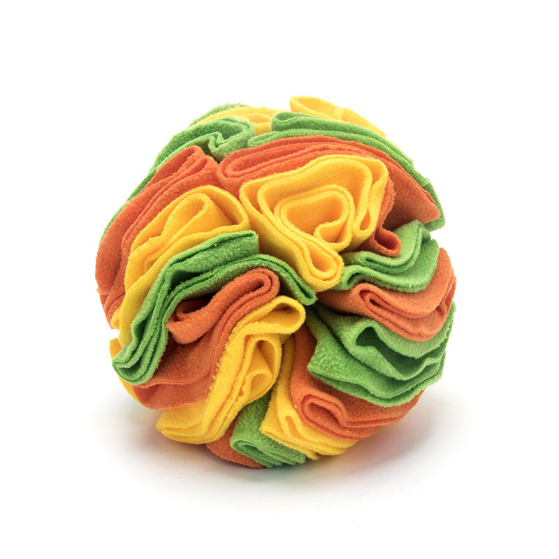 Pet Sniffing Ball Plush Interactive Toy