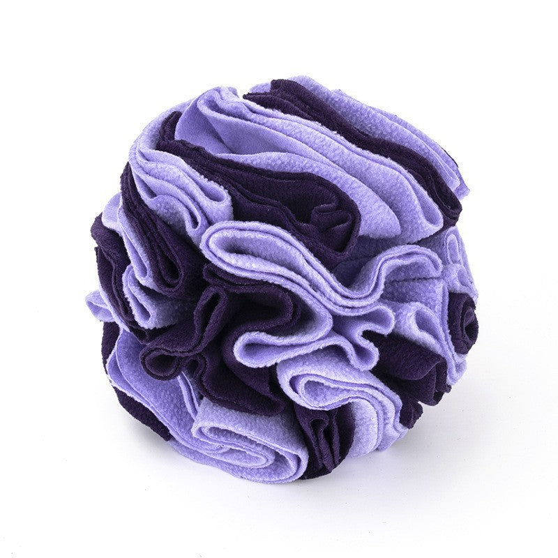 Pet Sniffing Ball Plush Interactive Toy