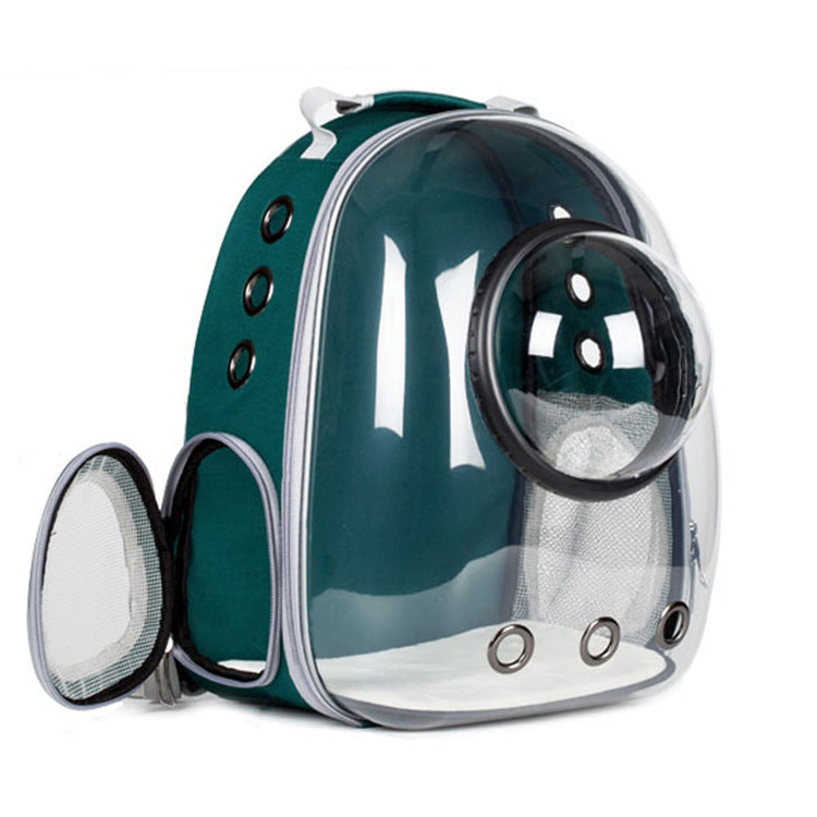 Transparent Skylight Breathable Large Capacity Pet Backpack Carrier