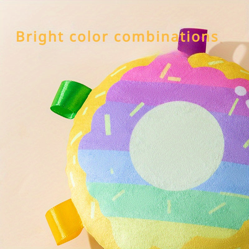 Pet Plush Flying Disc Bite-Resistant Outdoor Training Toy
