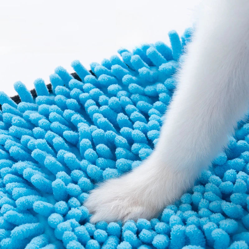 Ultra Absorbent Microfiber Pet Bath Towel Quick Dry Cloth