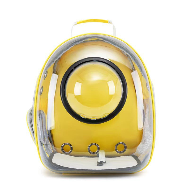 Transparent Skylight Breathable Large Capacity Pet Backpack Carrier
