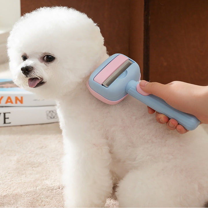 Pet Deshedding Grooming Brush Hair Removal Tool Large Size