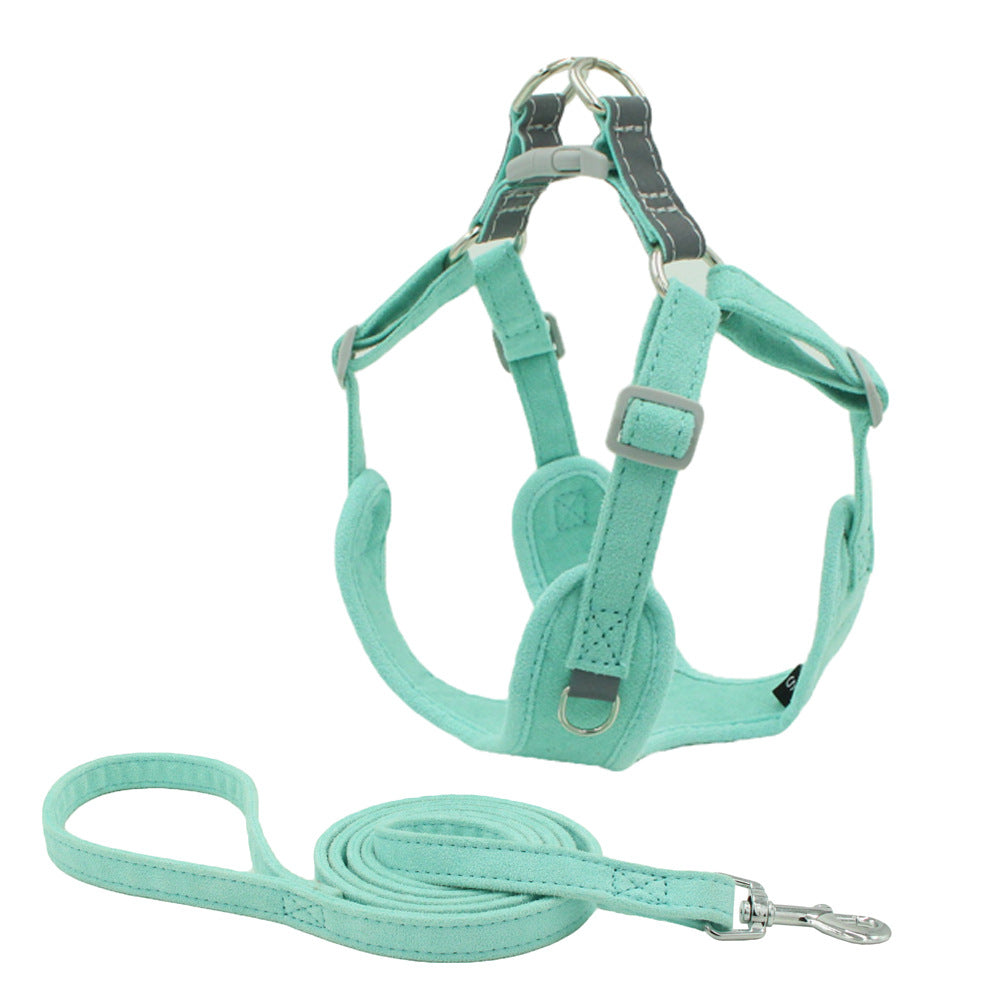 Reflective Breathable Vest Style Pet Rope Leash Safety Harness
