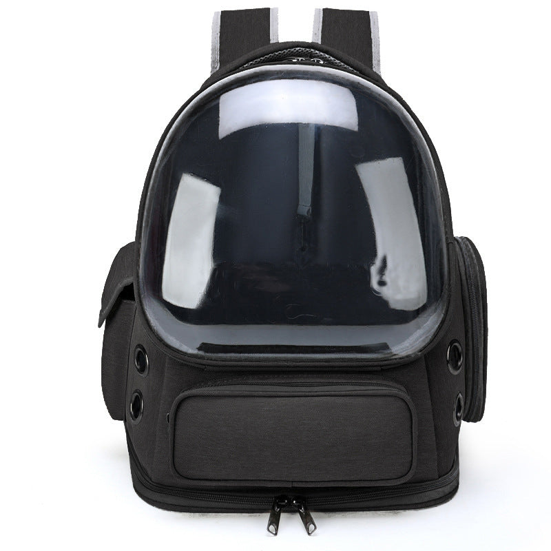Transparent Space Capsule Style Portable Pet Backpack Carrier