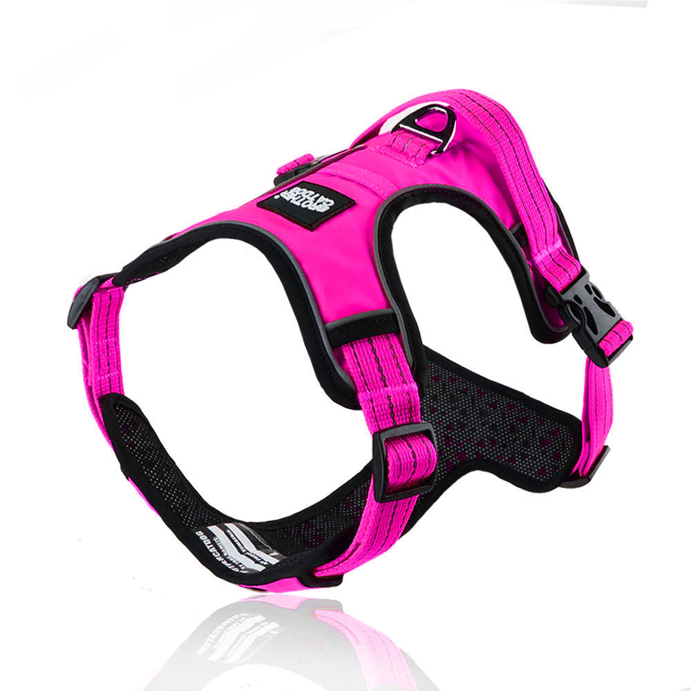 Reflective Breathable Vest Style Pet Rope Leash Safety Harness
