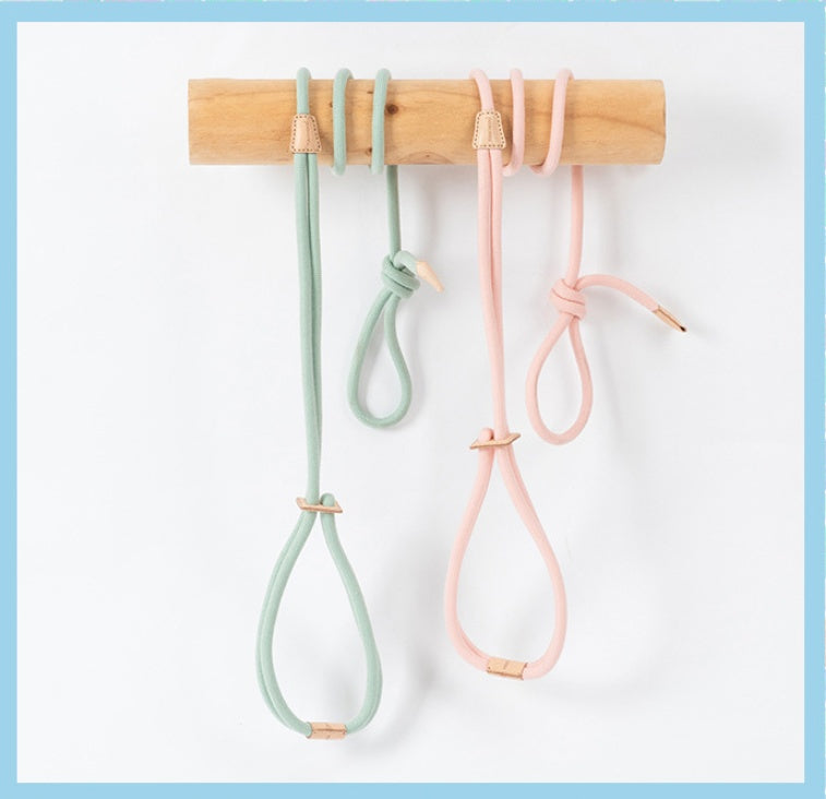 Dual Purpose Integrated Round Rope Pet Leash Durable Design