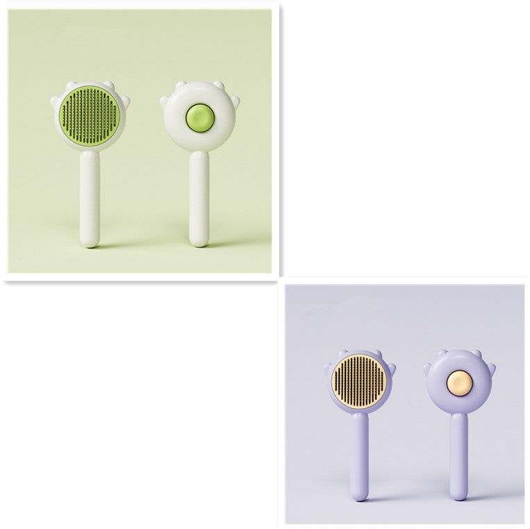 Pet Massage Grooming Comb Hair Removal Cleaning Tool