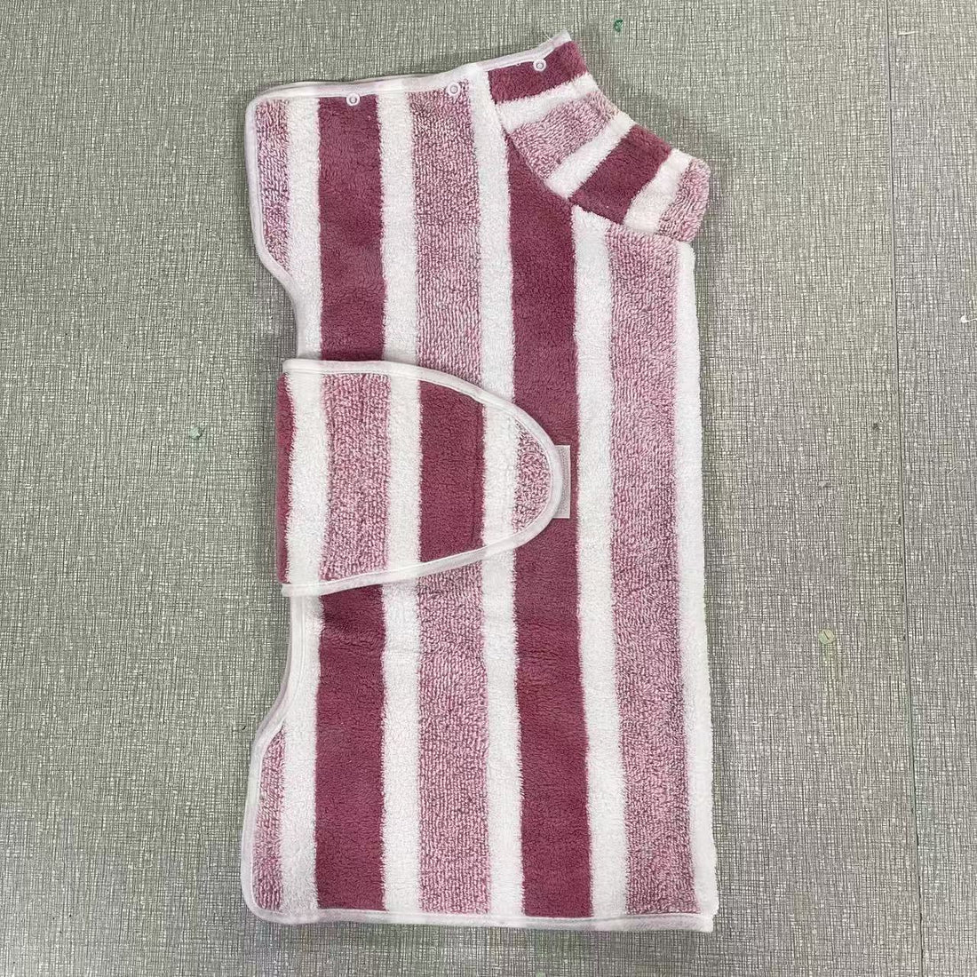 Pet Bath Robe Absorbent Towel Drying Apparel Wrap