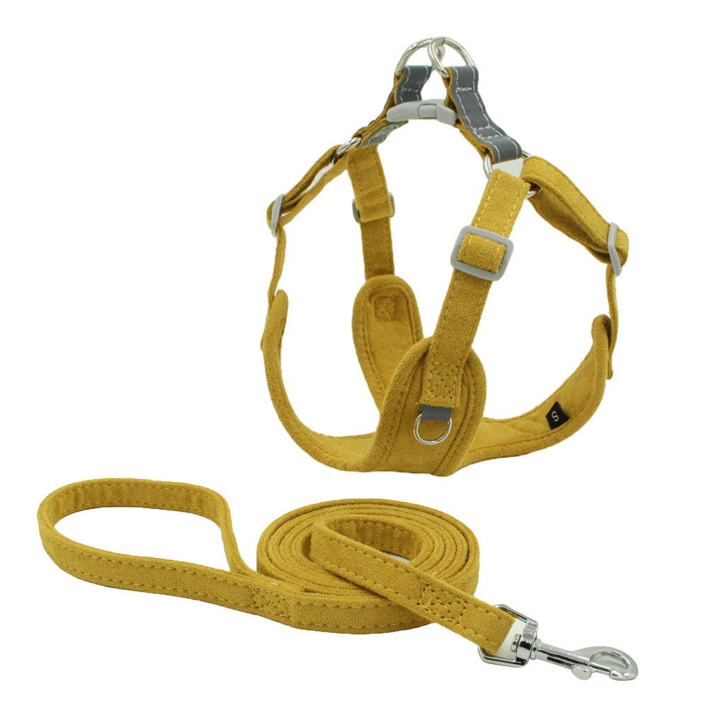 Reflective Breathable Vest Style Pet Rope Leash Safety Harness