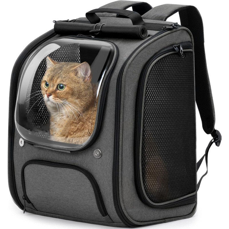 Portable Aviation Style Fashion Pet Backpack Breathable Travel Bag