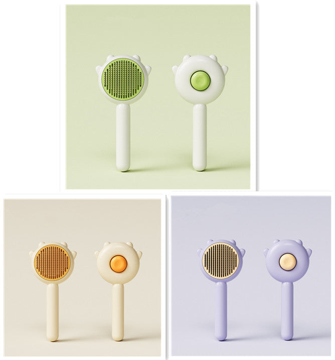Pet Massage Grooming Comb Hair Removal Cleaning Tool