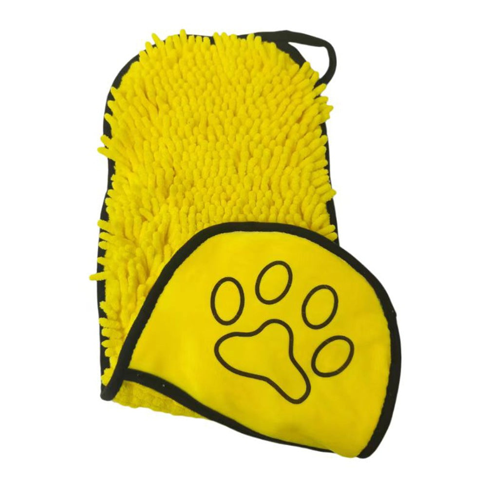 Quick Dry Pet Bath Towel Absorbent Bathing Cloth