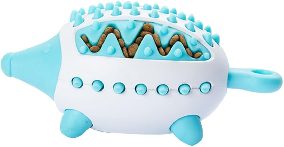 Pet Puzzle Treat Dispensing Squeaky Ball Bite-Resistant Toy