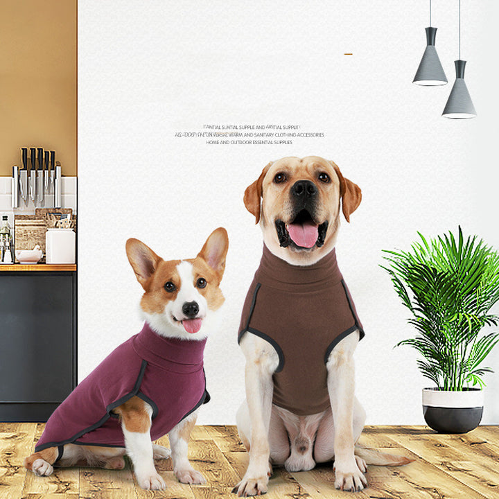 Pet Cotton Sweater Warm Clothing Outdoor Wear