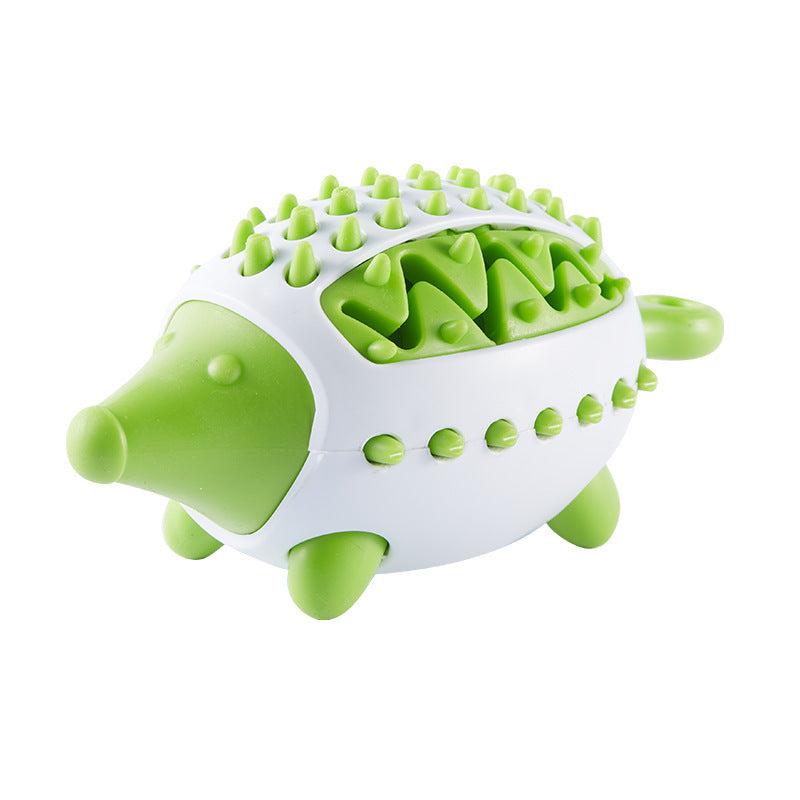 Pet Puzzle Treat Dispensing Squeaky Ball Bite-Resistant Toy