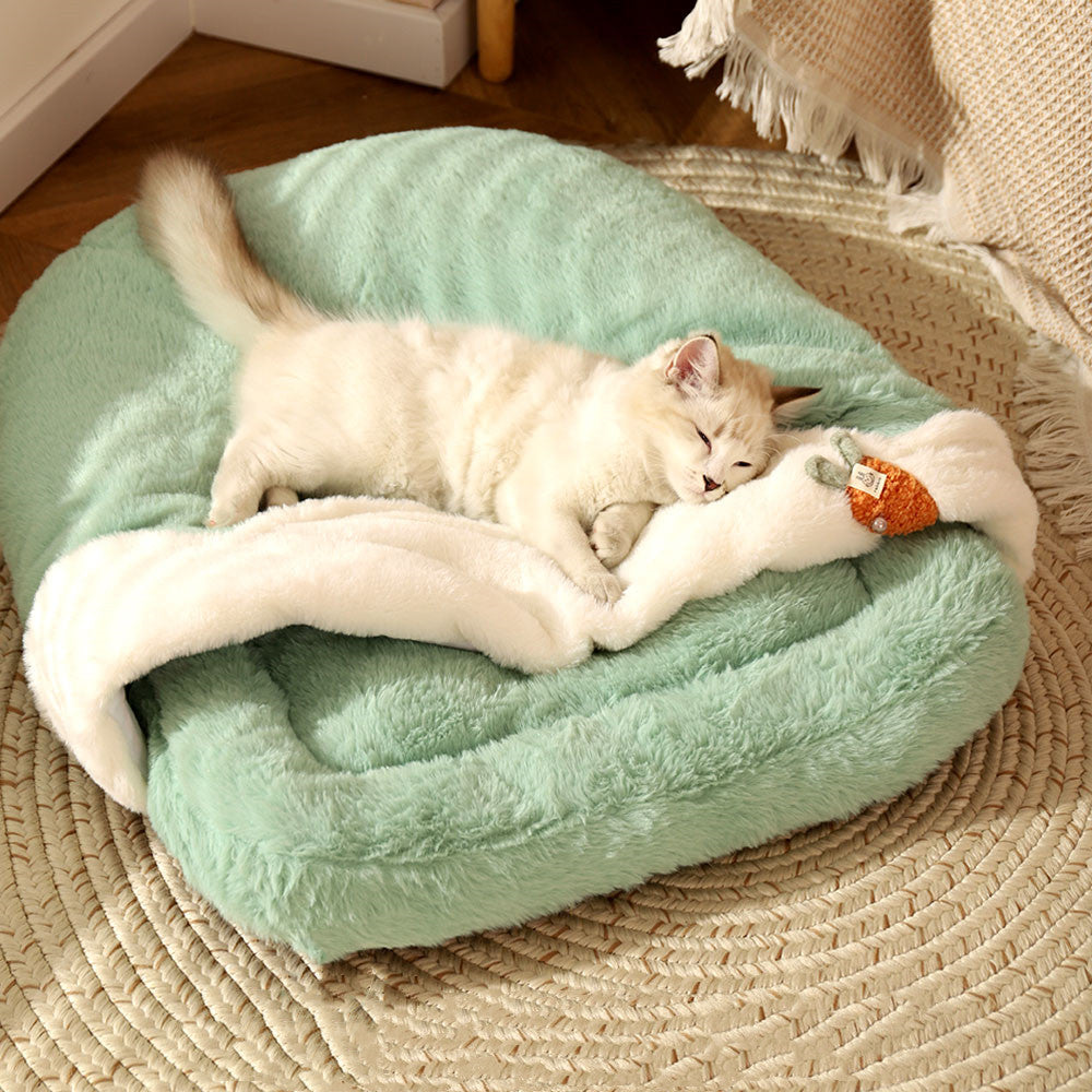 All Season Warm Plush Pet Sleeping Pad Bed