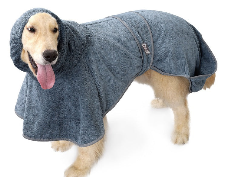 Pet Cotton Bathrobe Highly Absorbent Drying Towel