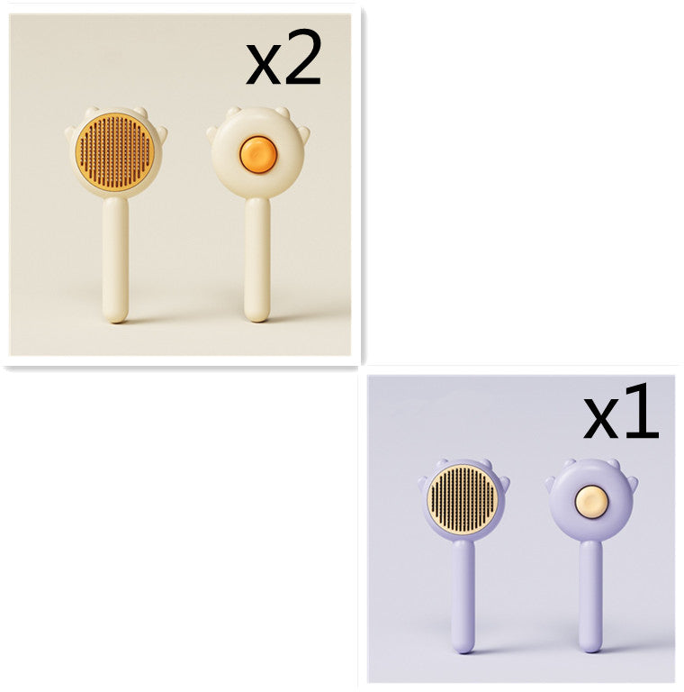 Pet Massage Grooming Comb Hair Removal Cleaning Tool