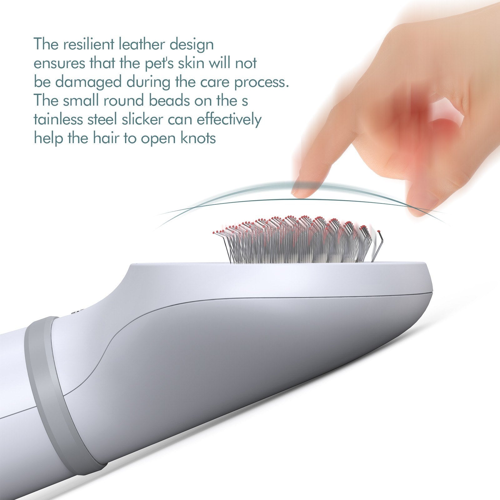 Pet Grooming Hair Dryer Slicker Brush Drying Tool