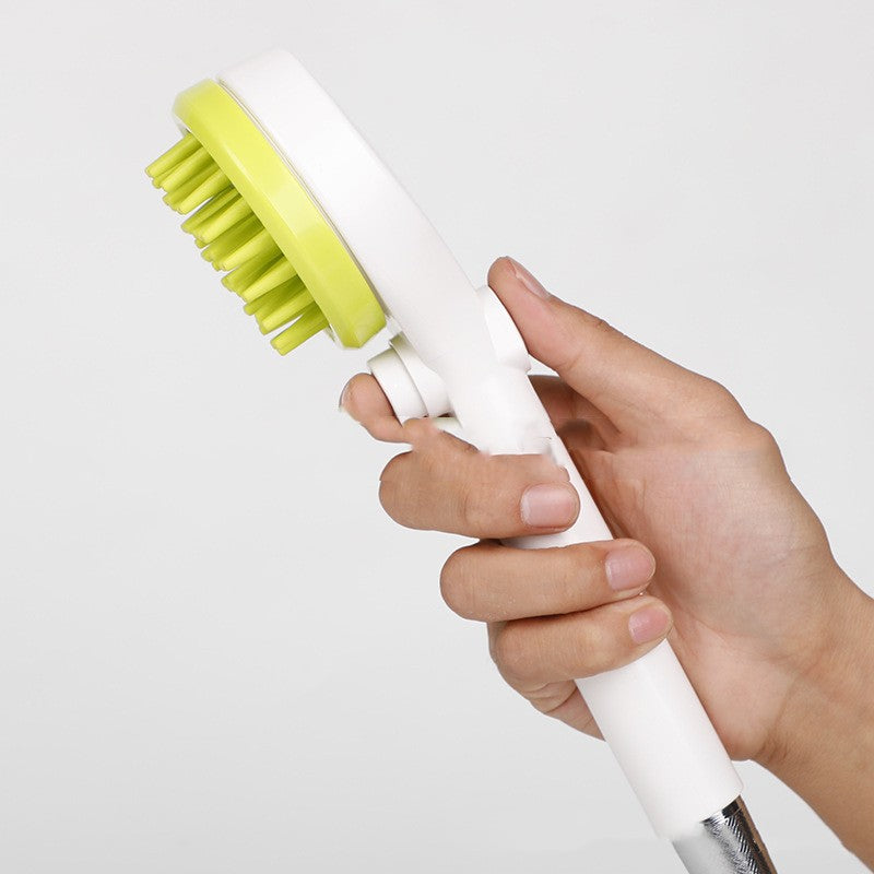 Pet Bath Brush Shower Massage Grooming Cleaning Tool