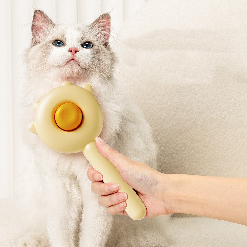 Pet Massage Grooming Comb Hair Removal Cleaning Tool