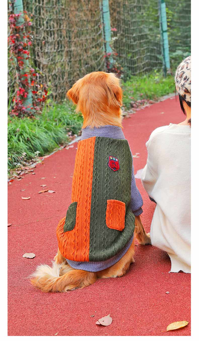 Pet Winter Thickened Sweater Warm Large Size Clothing