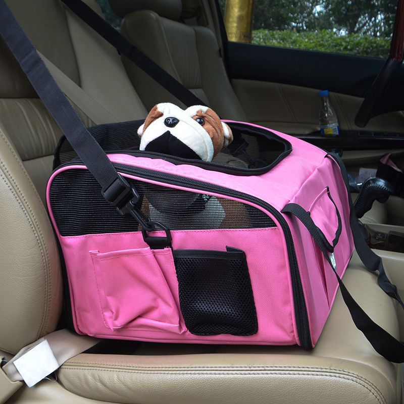 Portable Pet Backpack Diaper Style Travel Carry Bag