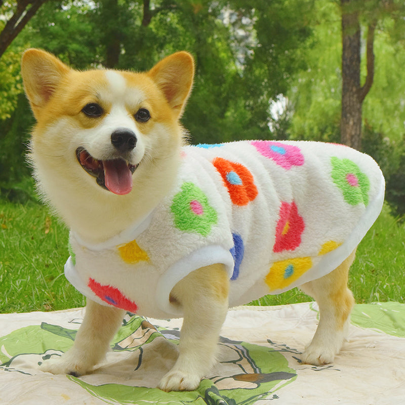 Warm Padded Fall Winter Anti Dirt Pet Vest
