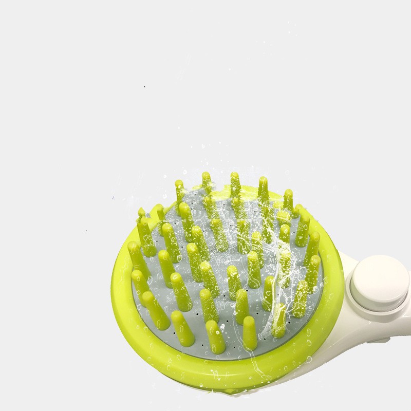 Pet Bath Brush Shower Massage Grooming Cleaning Tool